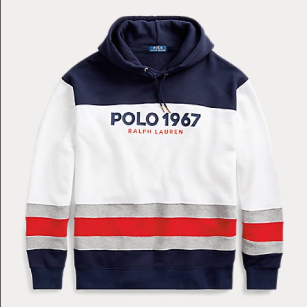 Ralph Lauren Color Blocked Hoodie